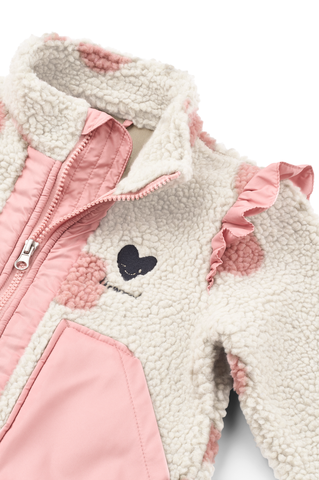 Liewood Noam Pile Jacket with Frill