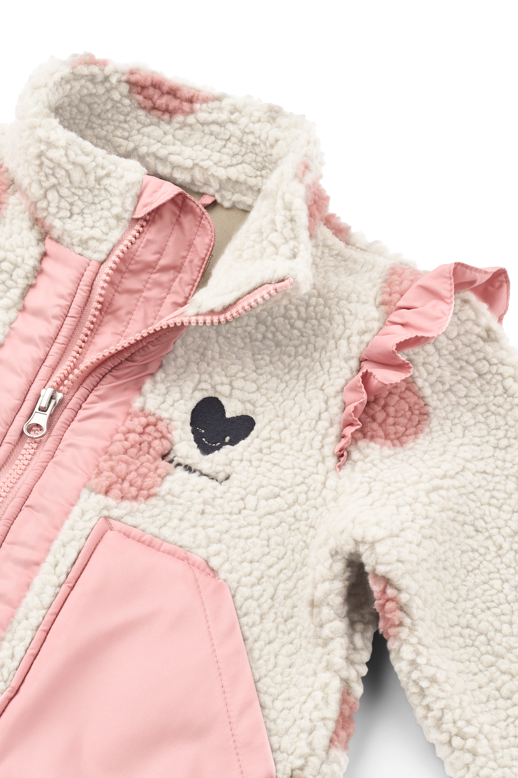 Liewood Noam Pile Jacket with Frill