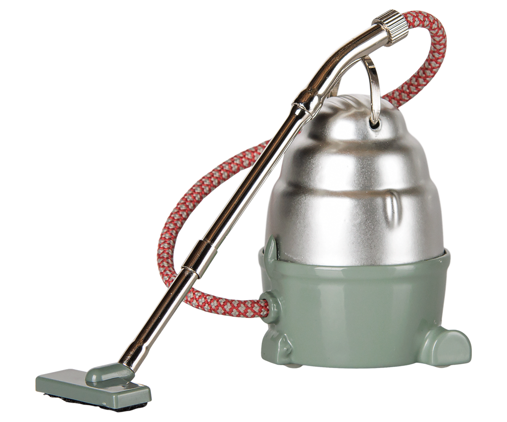 Maileg Vacuum cleaner, Mouse - Dark mint