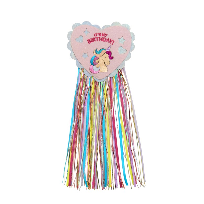 Mimi & Lula Magical unicorn birthday badge
