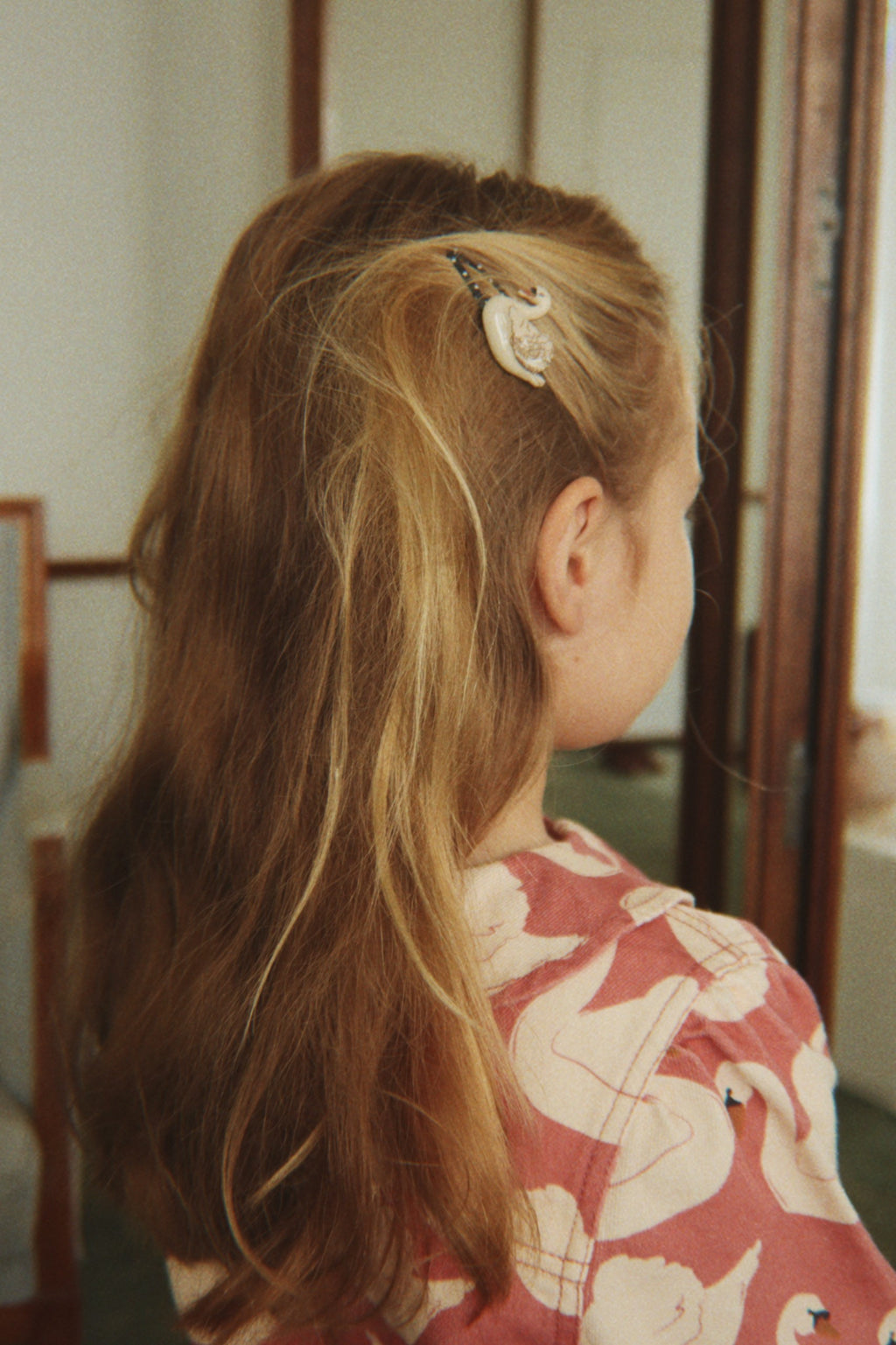 Konges Sløjd Magot Frill Jacket Swan Rose