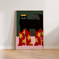 Queen Cat Print