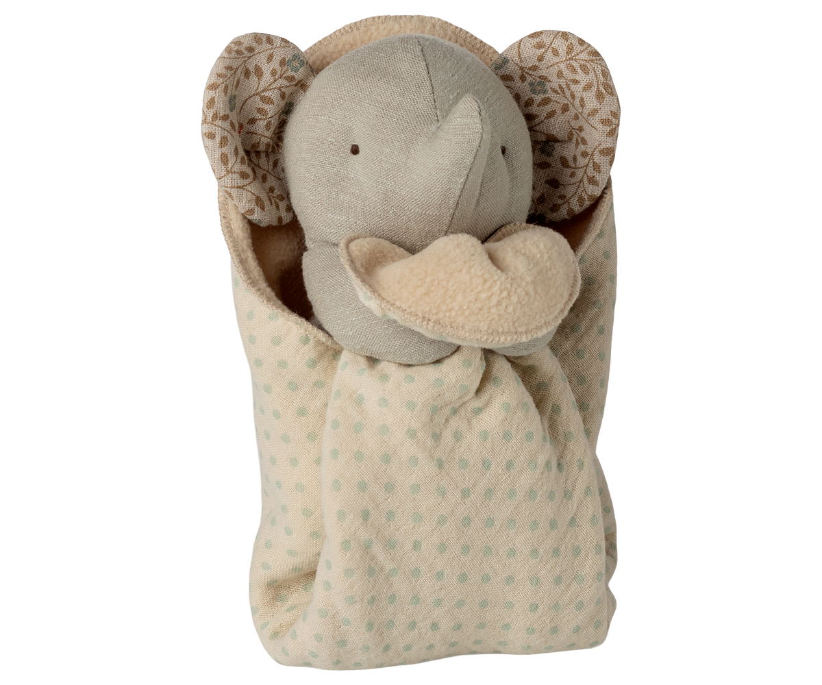 Maileg Lullaby friends, Elephant, Mini - Iron grey