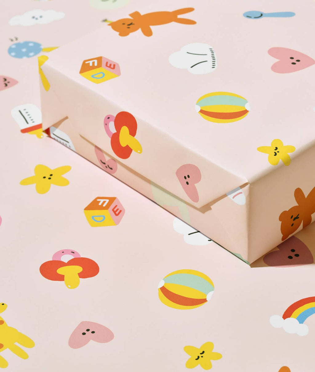 ‘Hey Baby’ Gift Wrap