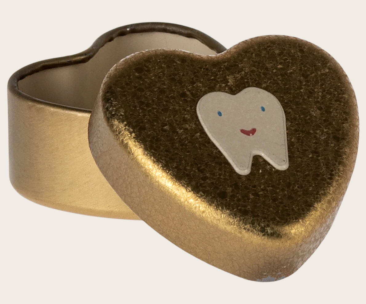 Maileg Tooth box, Small - Gold