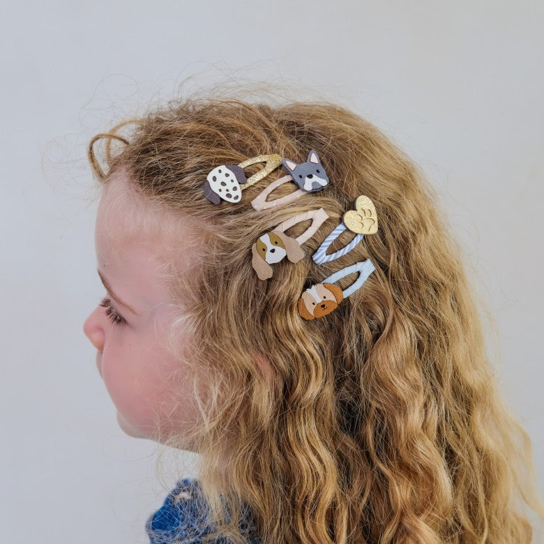 Mimi & Lula Puppy love mini hair clips
