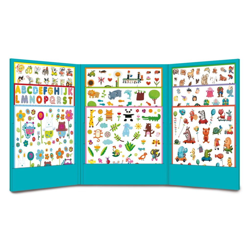 Djeco 1000 Coloured Stickers - For Little Ones
