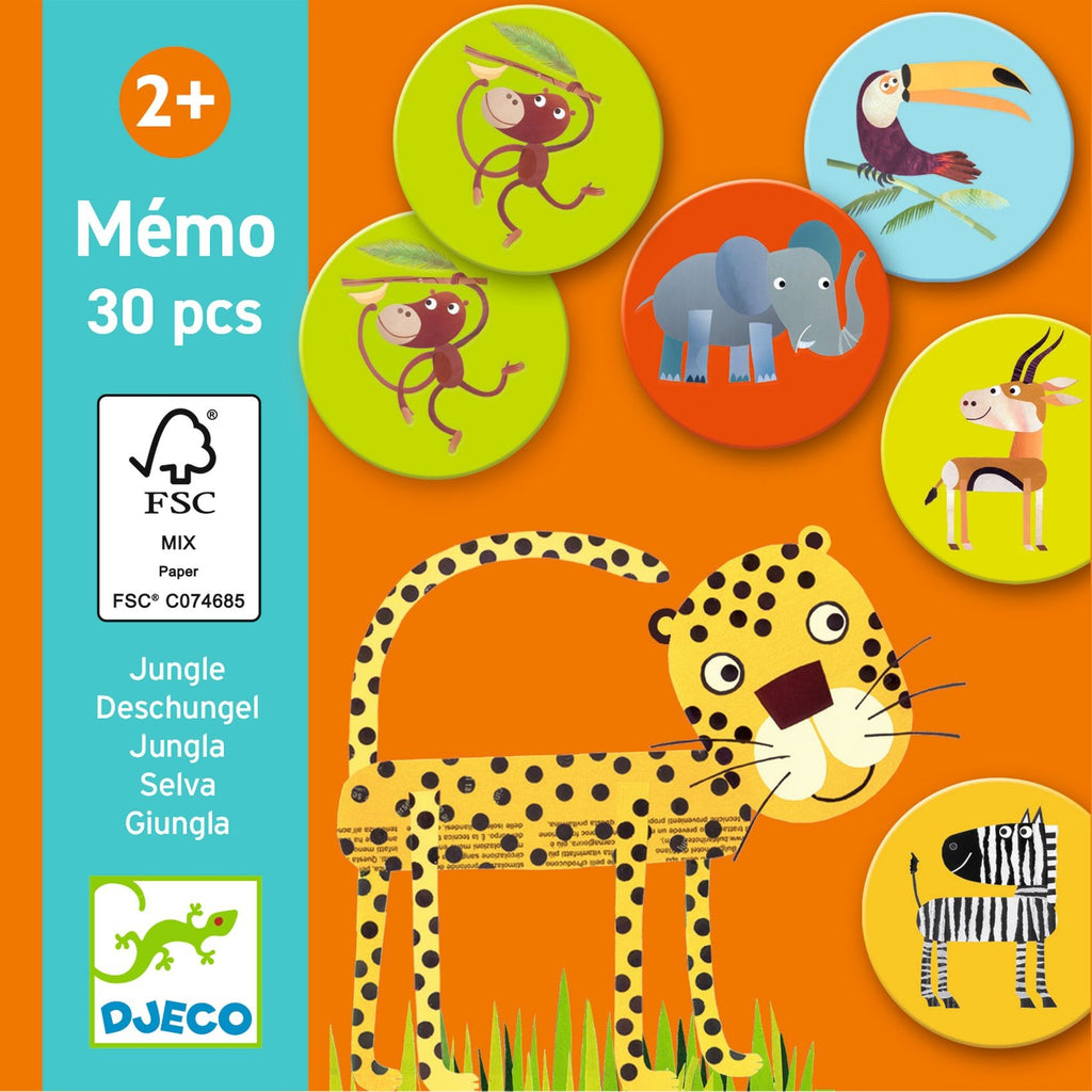 Djeco Memory Game Jungle