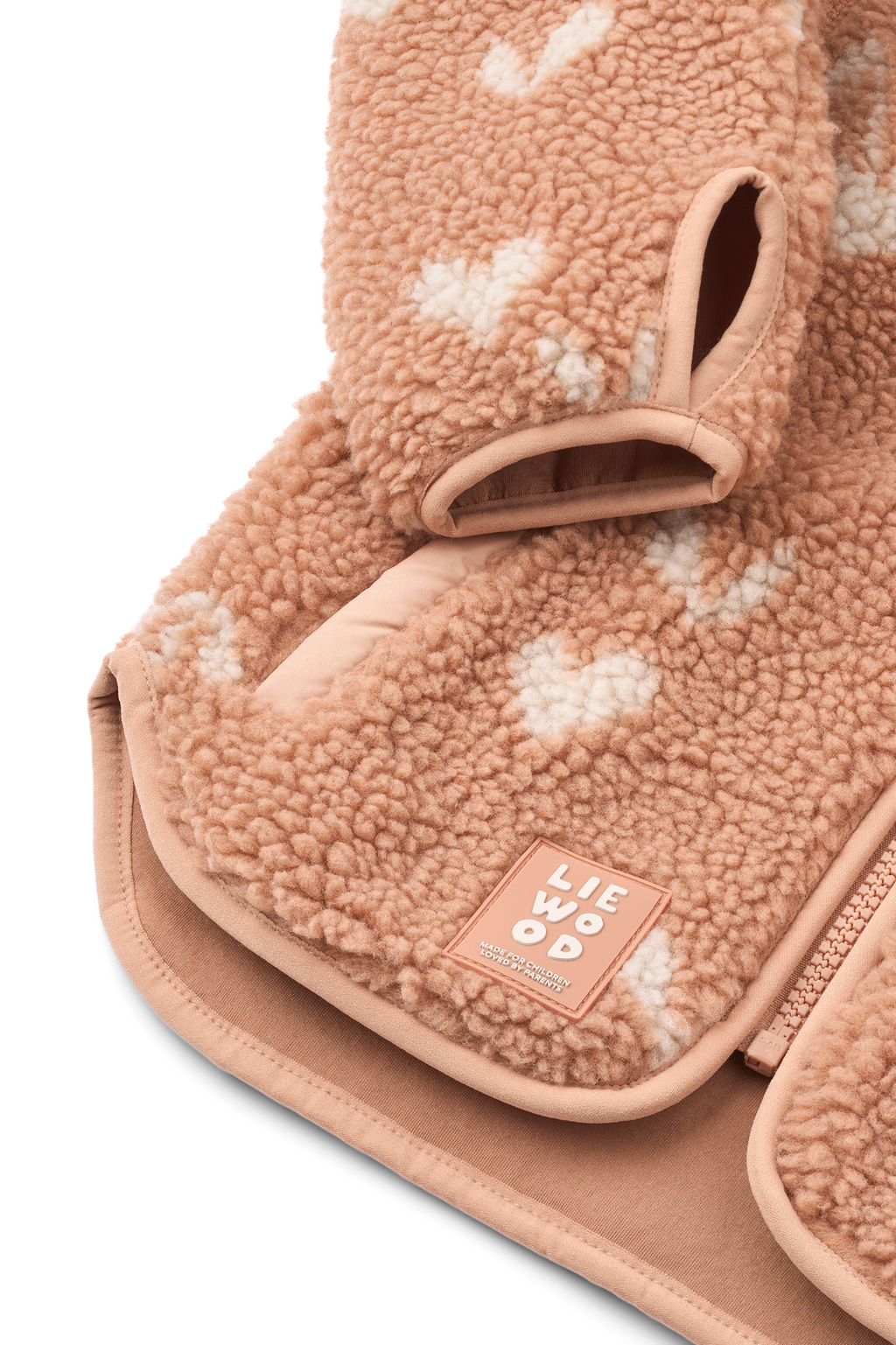 Liewood Nolan Pile Jacket Dusty Sweethearts
