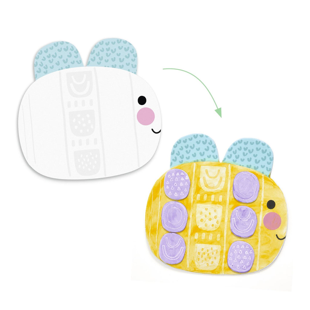 Djeco Magic Finger Painting Kit - 18 mths+