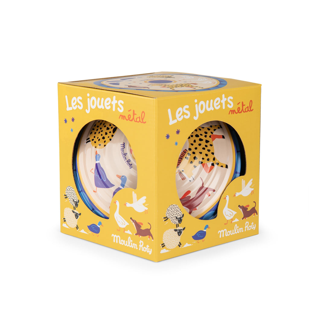 Moulin Roty Large spinning top - Les jouets métal