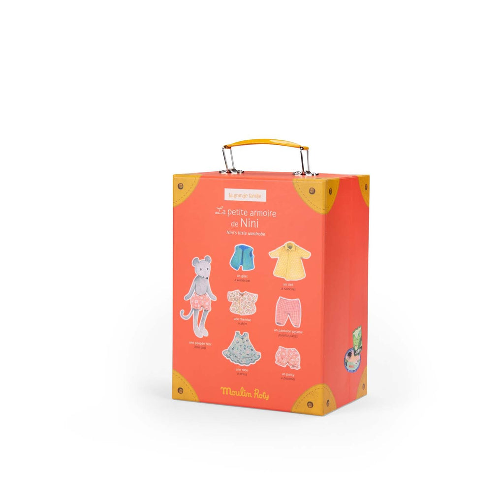 Moulin Roty Little wardrobe suitcase Nini - La Grande Famille