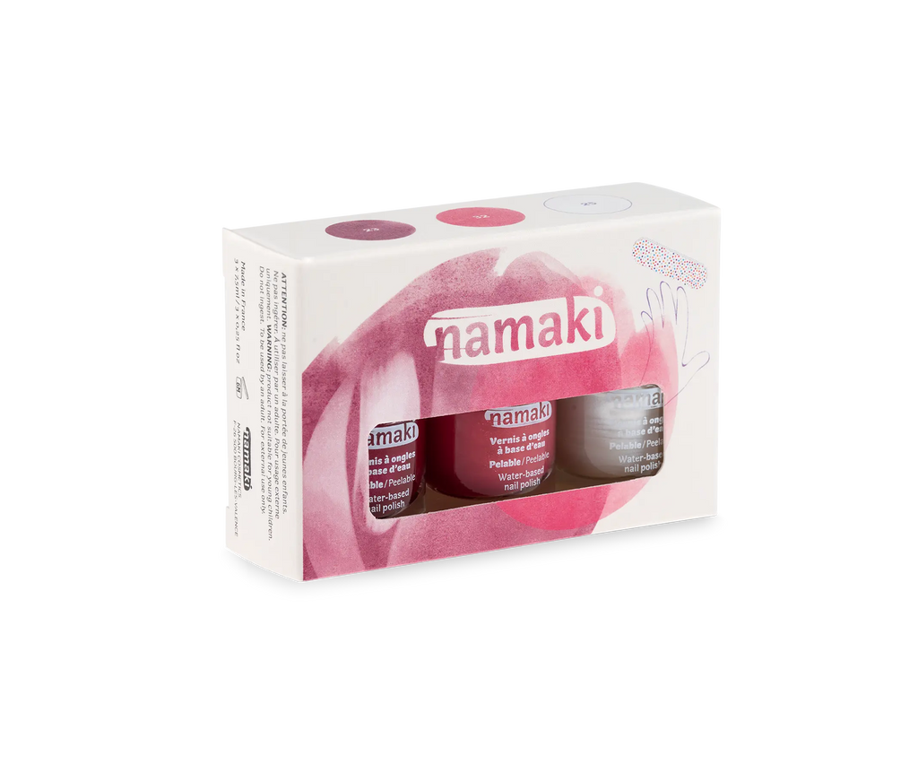 Namaki Nail Polishes - Set of 3 - Fruity Sorbet