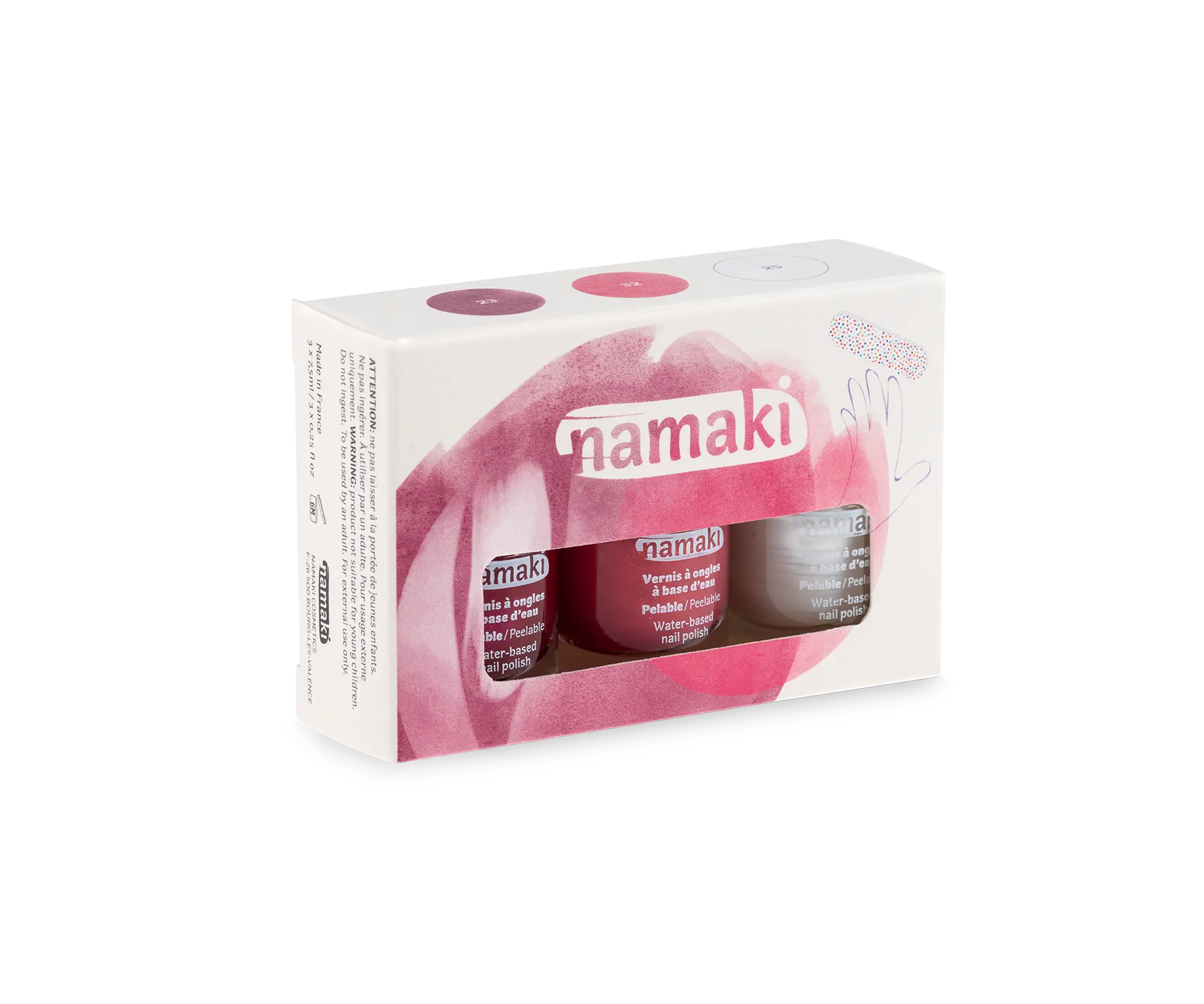 Namaki Nail Polishes - Set of 3 - Fruity Sorbet