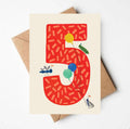 FIVE age card