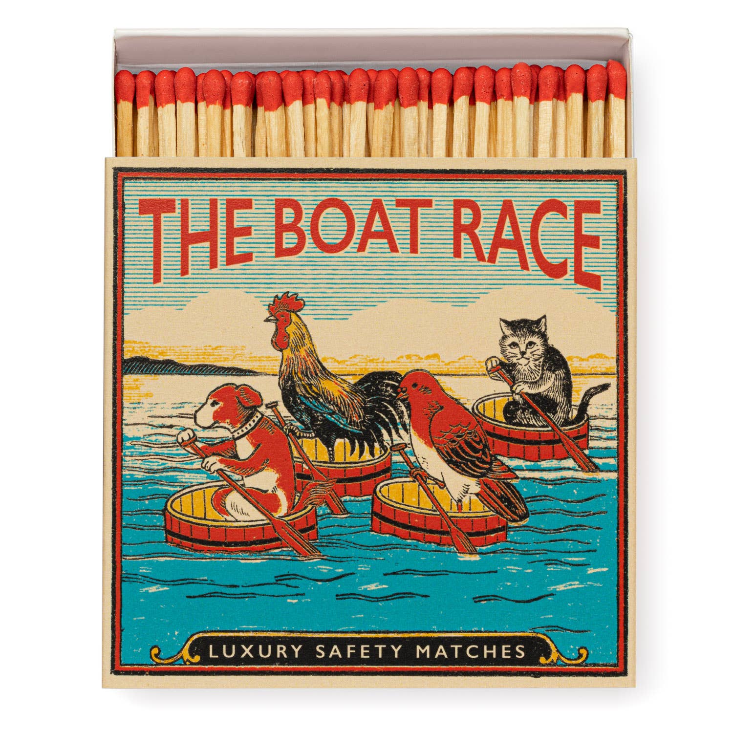 Archivist Boat Race | Square - Safety Matches