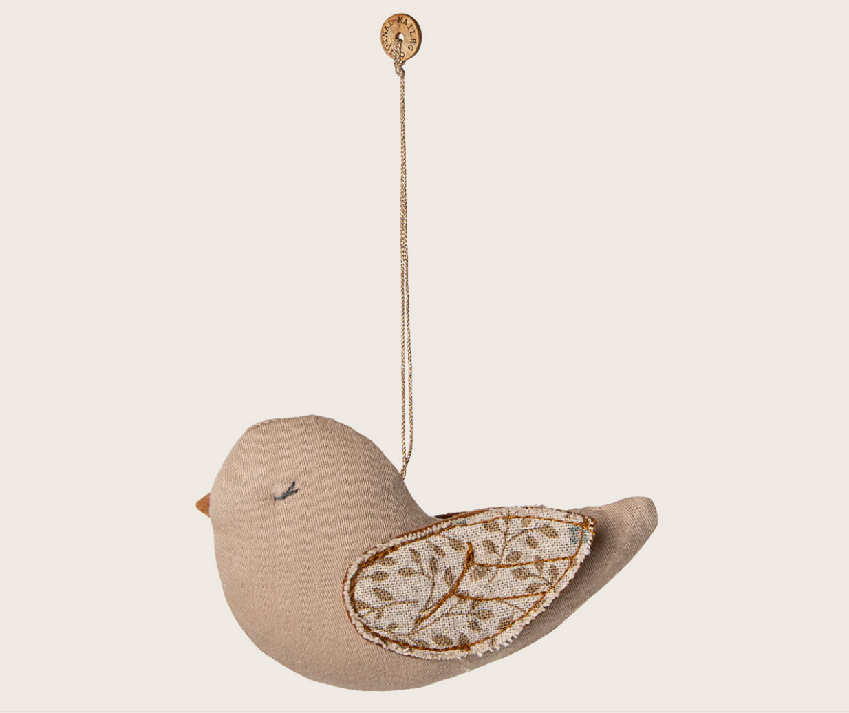 Maileg Fabric ornament, Bird - Branches Blue