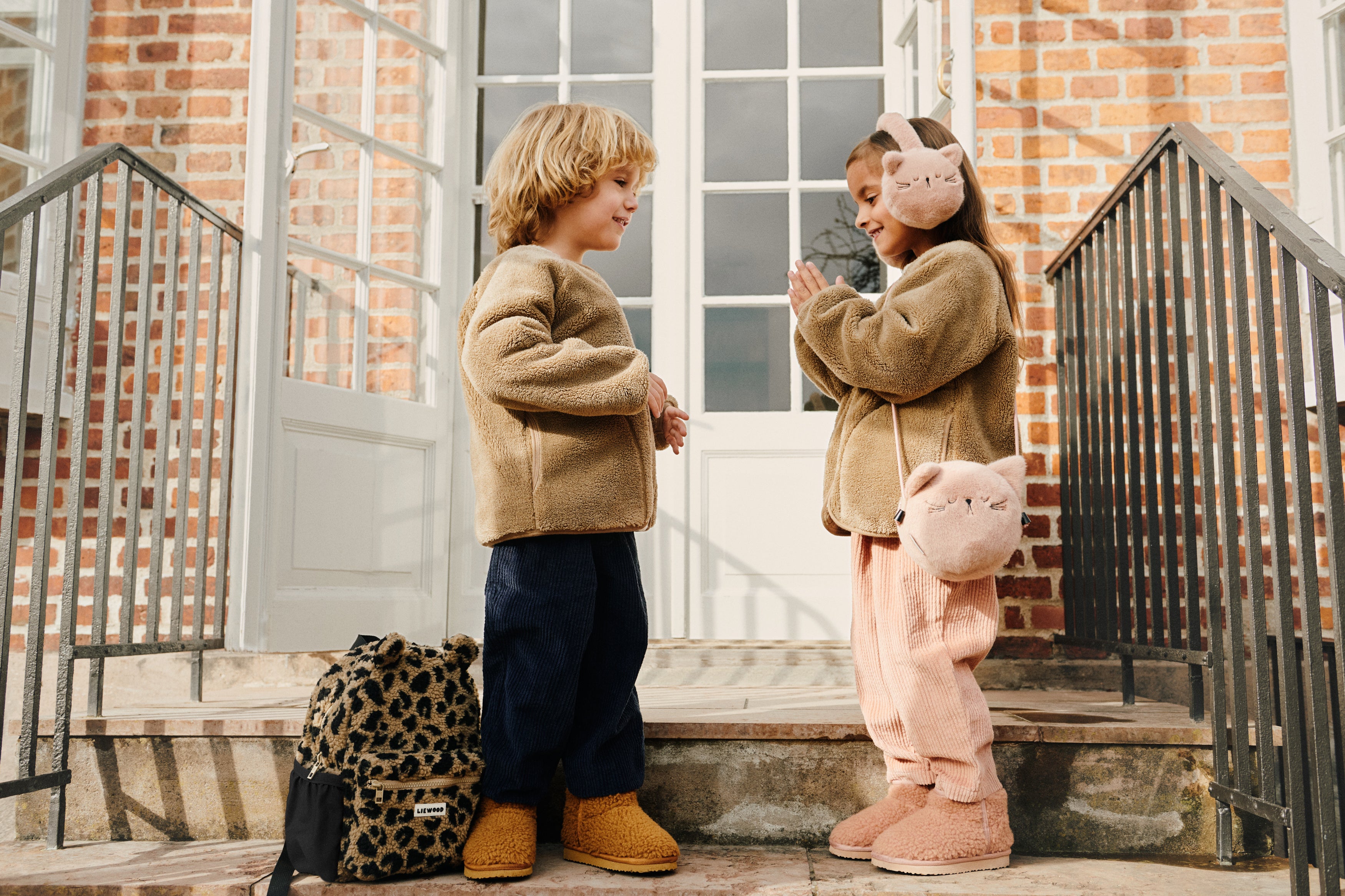 Liewood Timothy Plush Cat Ear Warmers