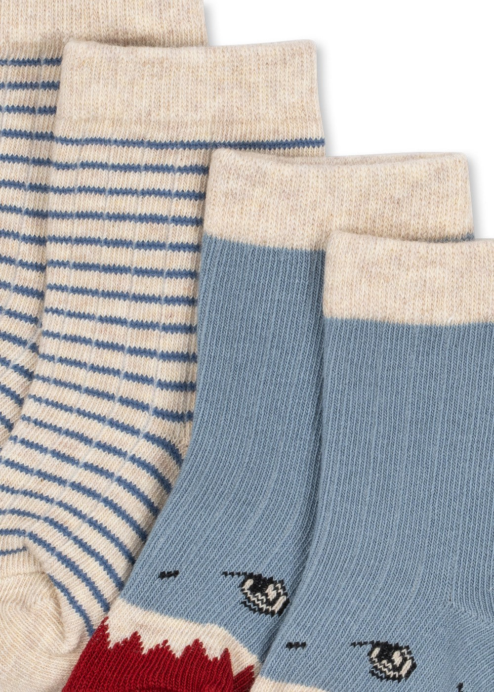 Konges Sløjd 2 Pack Shark Rib Socks