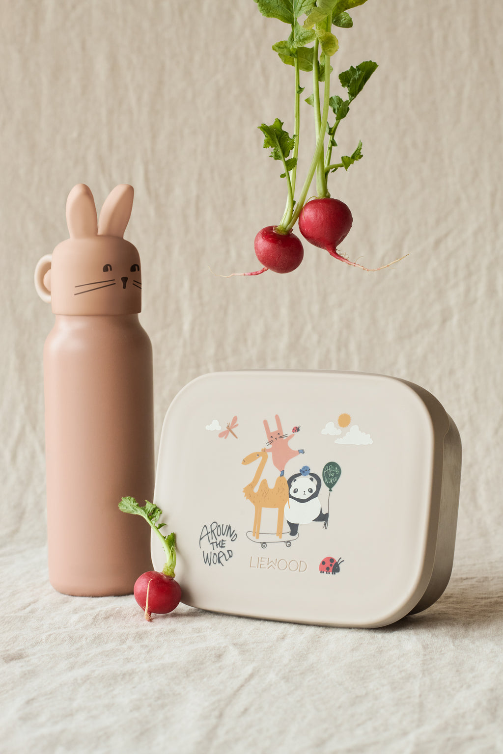 Liewood Falk Water Bottle with Rabbit Lid 350 ml