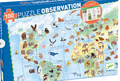Djeco - PUZZLE OBSERVATION - World's animals +  booklet