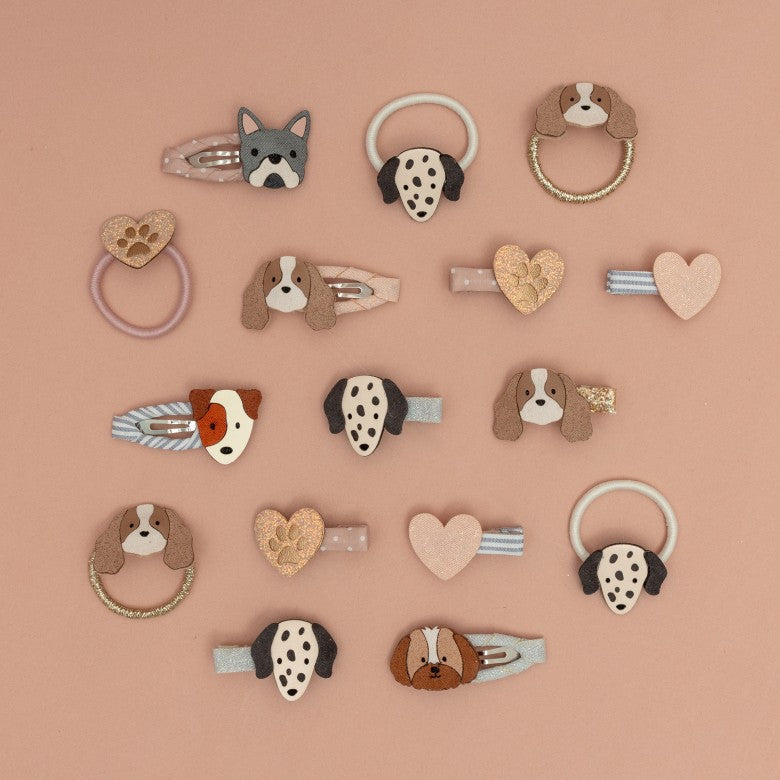 Mimi & Lula Puppy love mini hair clips