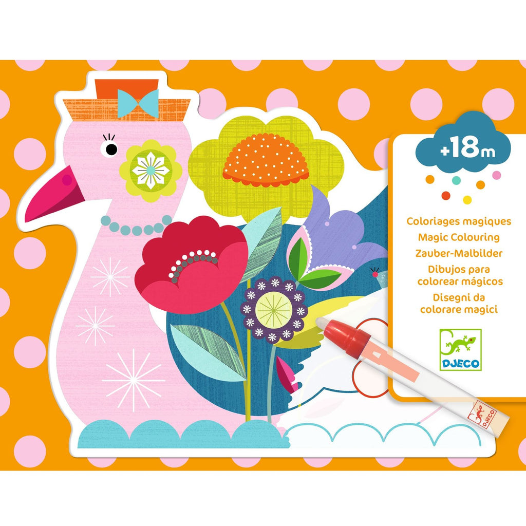 Djeco Magic Water Colouring Boards - Animalo Len