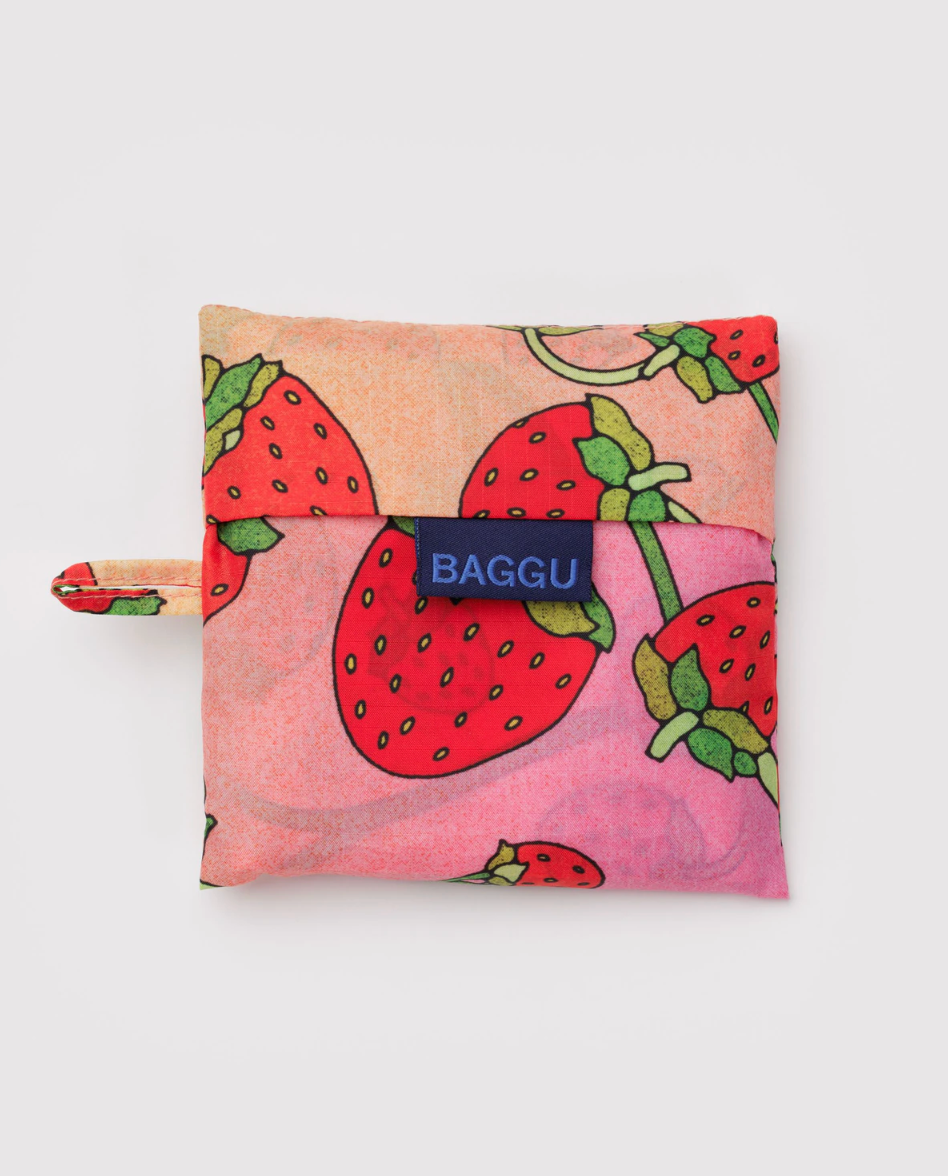 Baggu Reusable Bag Standard Size - Strawberry Blossom