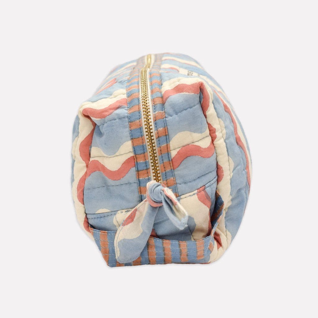 YONDER Quilted Wash Bag | Wiggle | Sky
